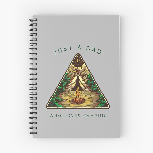 Item preview, Just A Dad Who Loves Camping designed and sold by Danielle Shafiki.