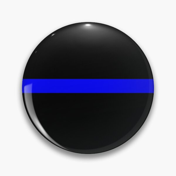 Item preview, Thin Blue Line Flag Pattern designed and sold by Popular-Gifts.