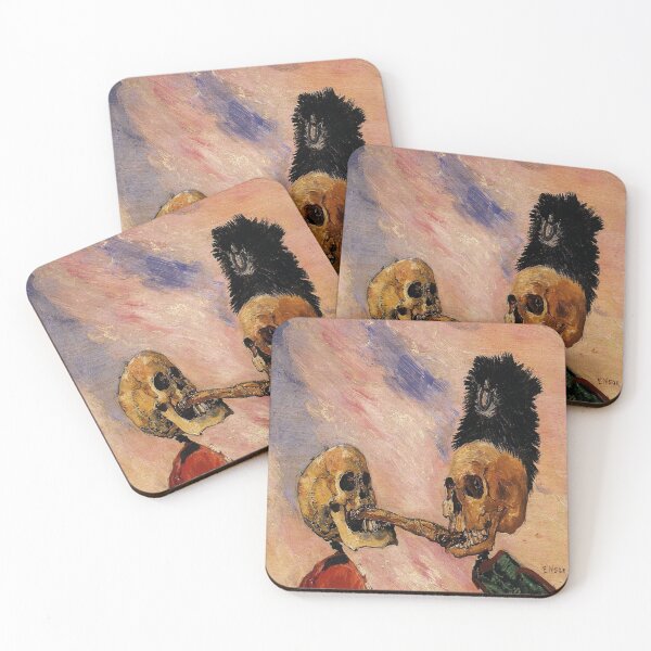 Item preview, Skeletons Fighting Over a Pickled Herring-James Ensor designed and sold by LexBauer.