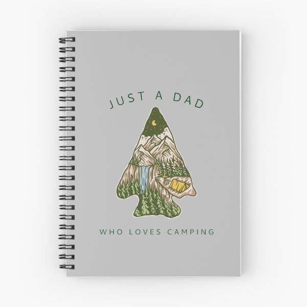 Item preview, Just A Dad Who Loves Camping designed and sold by Danielle Shafiki.