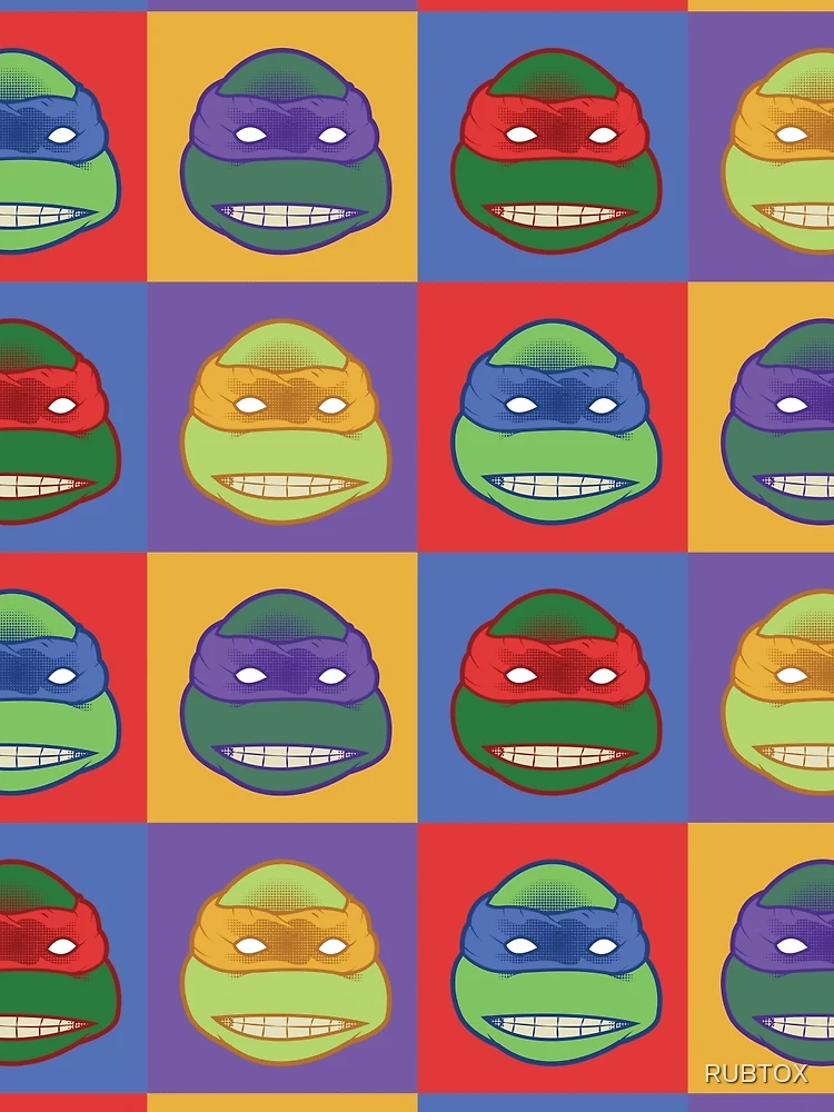 Thumbnail 3 of 3, Scarf, TMNT PoP designed and sold by RUBTOX.