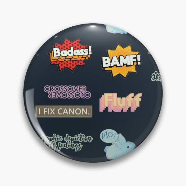 Item preview, Archive of our Own (Ao3) Popular Tags Sticker Pack designed and sold by mLoyal.