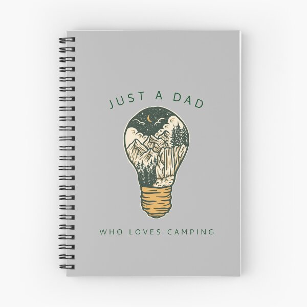 Item preview, Just A Dad Who Loves Camping designed and sold by Danielle Shafiki.