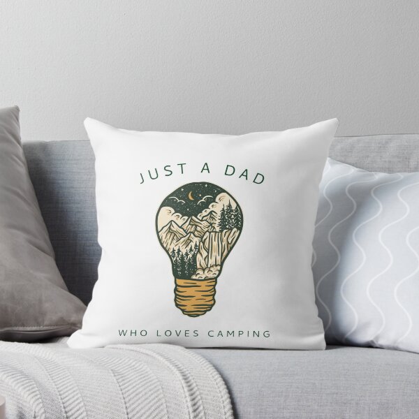 Item preview, Just A Dad Who Loves Camping designed and sold by Danielle Shafiki.