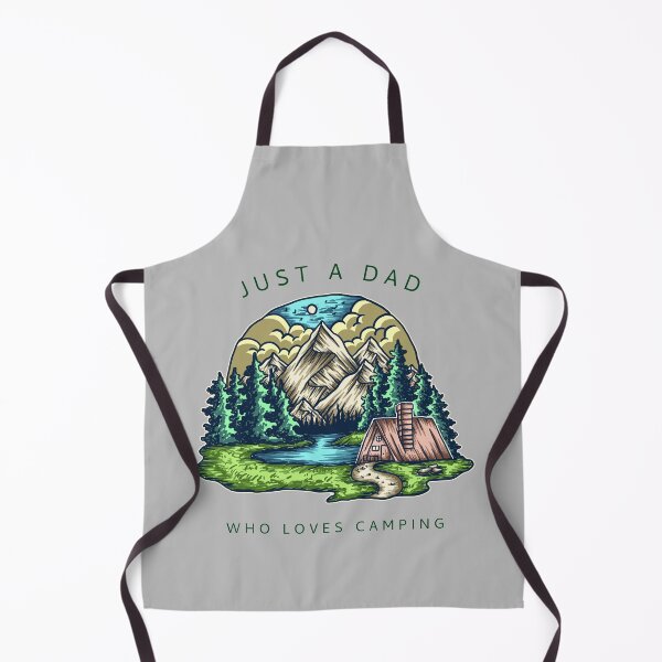 Item preview, Just A Dad Who Loves Camping designed and sold by Danielle Shafiki.