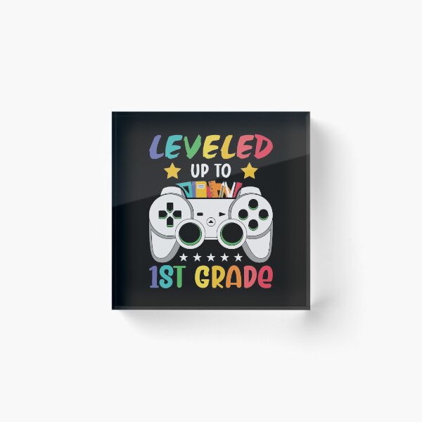Item preview, Back to school Leveled Up to 1st Grade Gift for Kid designed and sold by alexquang.
