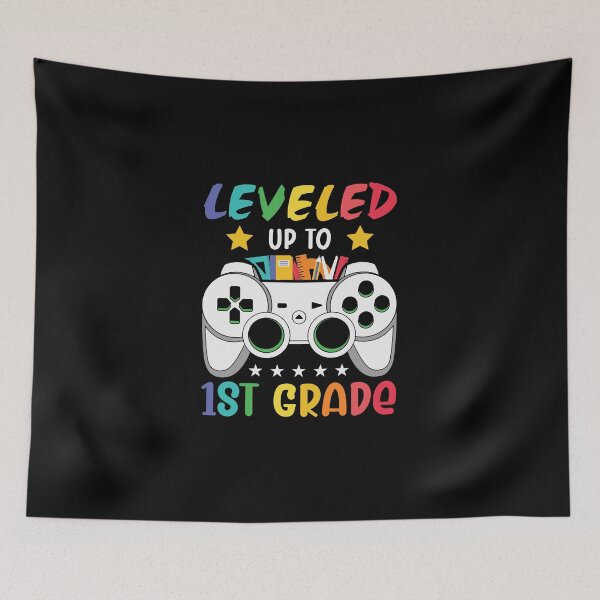 Item preview, Back to school Leveled Up to 1st Grade Gift for Kid designed and sold by alexquang.