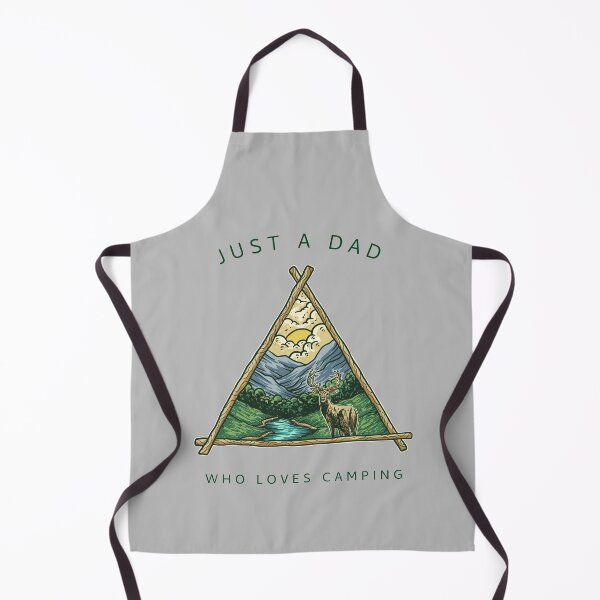 Item preview, Just A Dad Who Loves Camping designed and sold by Danielle Shafiki.
