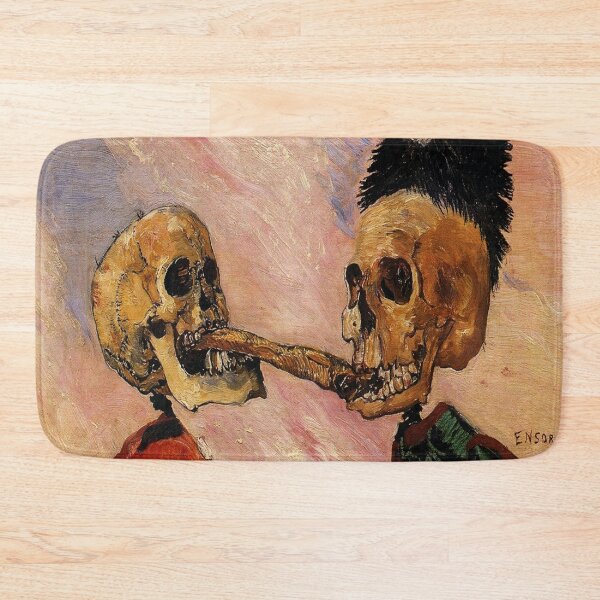 Item preview, Skeletons Fighting Over a Pickled Herring-James Ensor designed and sold by LexBauer.