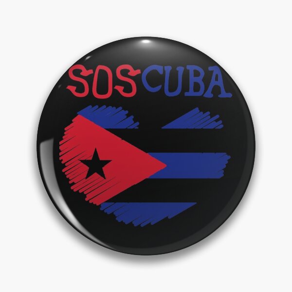 Item preview, SOSCuba-Cuban flag heart designed and sold by Wtp1985.