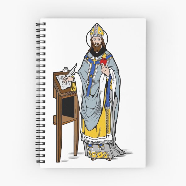 Item preview, ST. AUGUSTINE- OF HIPPO designed and sold by CatholicSaints.