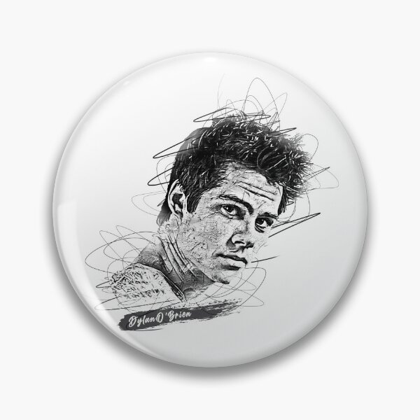 Item preview, Dylan Obrien Abstract Sketch Art, Dylan Obrien, Dylan Obrien Fan Art designed and sold by graphic-genie.