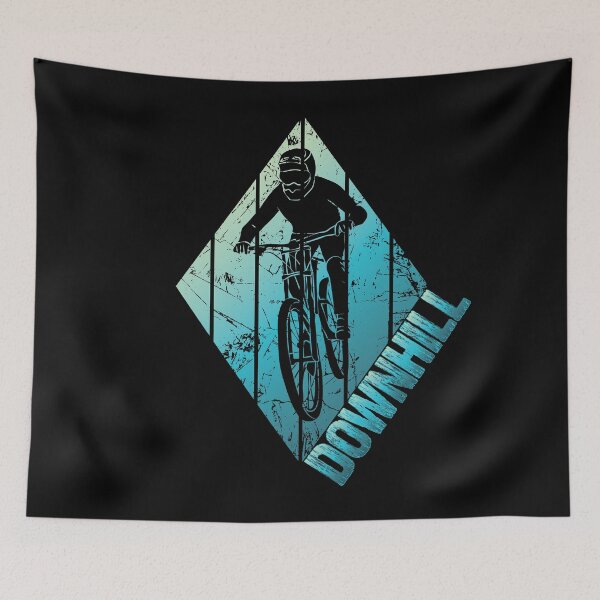 Item preview, Downhill Mountain Biker designed and sold by TheInkElephant.