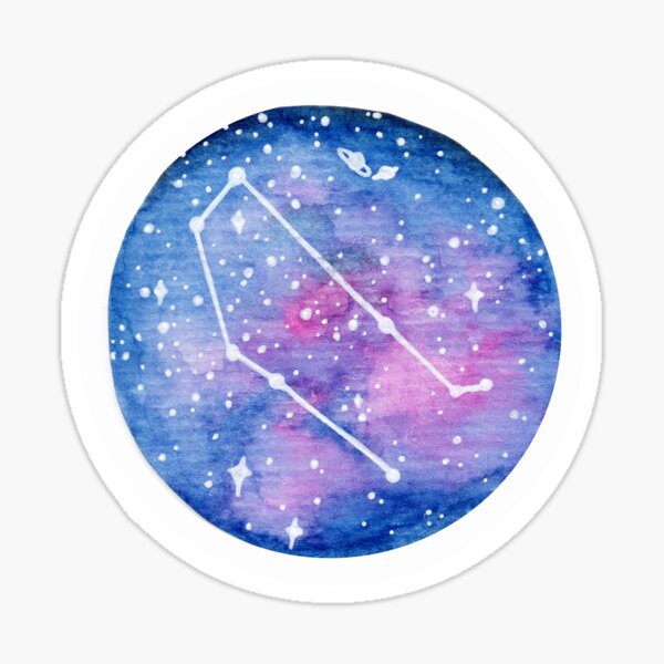 Gemini Constellation Sticker