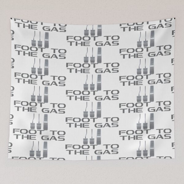 Item preview, FOOT TO THE GAS designed and sold by DomGDesign.
