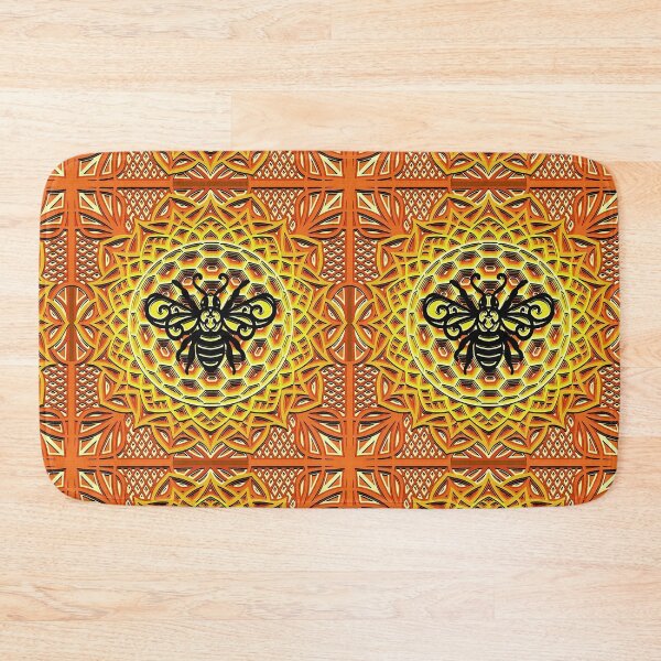 Item preview, Bee Paper Cut MultiLayer Mandala designed and sold by WaveOcean123.