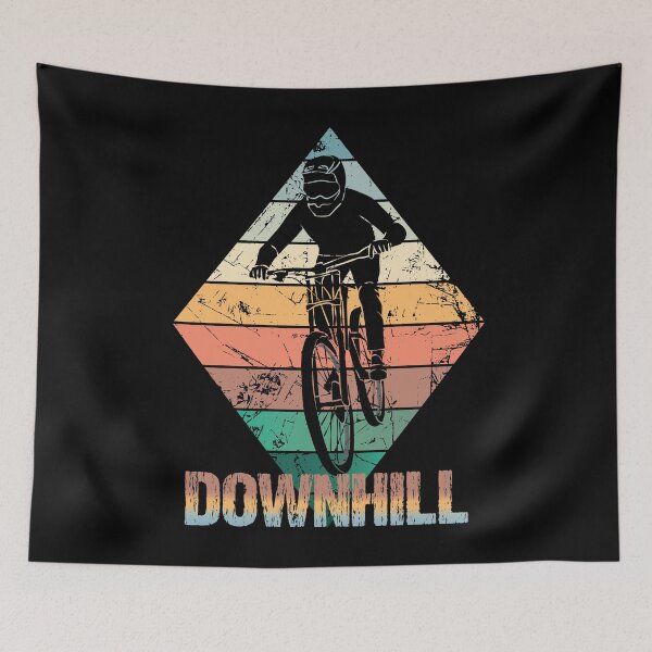 Item preview, Retro Downhill Mountain Bike designed and sold by TheInkElephant.