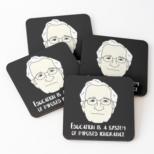 Item preview, Noam Chomsky Quote designed and sold by RevolutionInPaint.