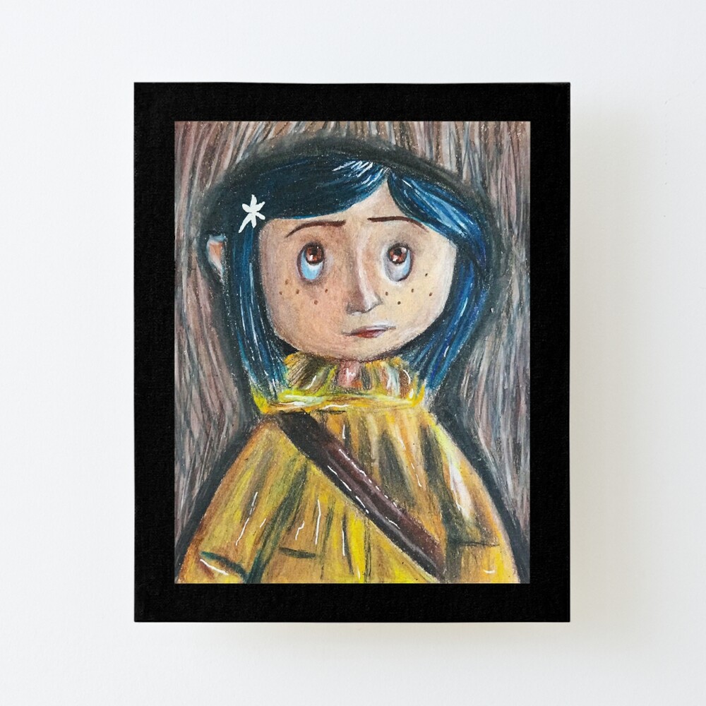 Coraline Painting on Oil Canvas