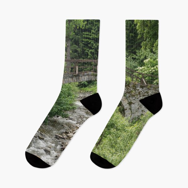 Item preview, Of Mountain Creeks and Olden Bridges designed and sold by Georgia Mizuleva.