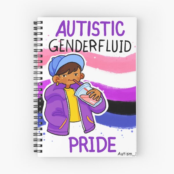 Artikelvorschau, Autistic Genderfluid Pride entworfen und verkauft von AnoukVitte.