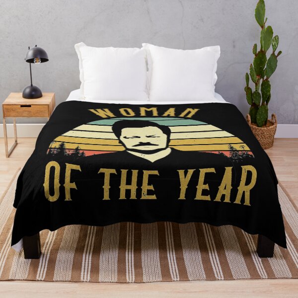 Item preview, Funny Sayings Quotes Woman of The Year designed and sold by ParksRecFunny.