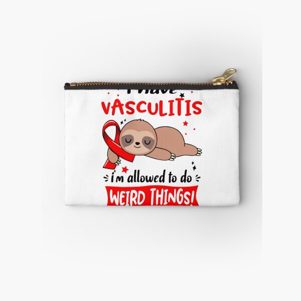 Item preview, Vasculitis Awareness Funny I have Vasculitis i'm allowed to do Weird Things! designed and sold by JanetShop809.