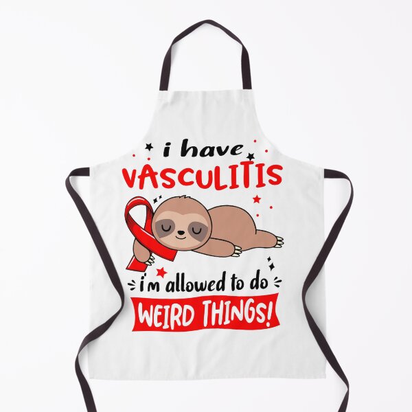 Item preview, Vasculitis Awareness Funny I have Vasculitis i'm allowed to do Weird Things! designed and sold by JanetShop809.