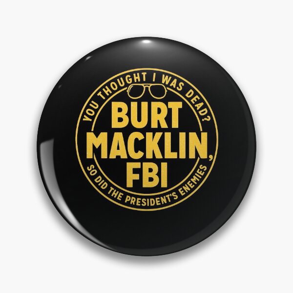 Item preview, Parks and Rec Burt Macklin FBI designed and sold by ParksRecFunny.