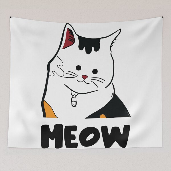 Item preview, Simple Cats Meow designed and sold by SavierPODMerch.