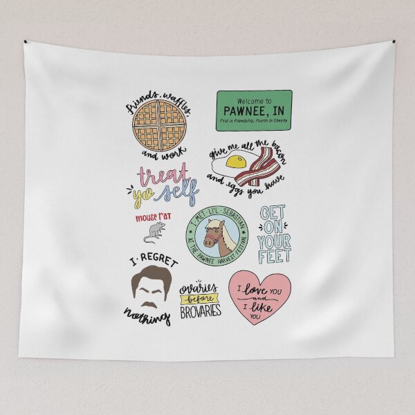 Item preview, Parks and Recreation TV Show Art designed and sold by ParksRecFunny.