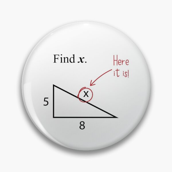 Item preview, Find X Math Geek designed and sold by Twenty2Creative.