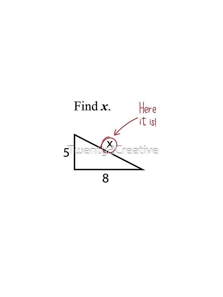 Thumbnail 4 of 4, iPhone Case, Find X Math Geek designed and sold by Twenty2Creative.