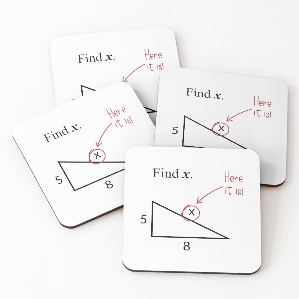 Item preview, Find X Math Geek designed and sold by Twenty2Creative.