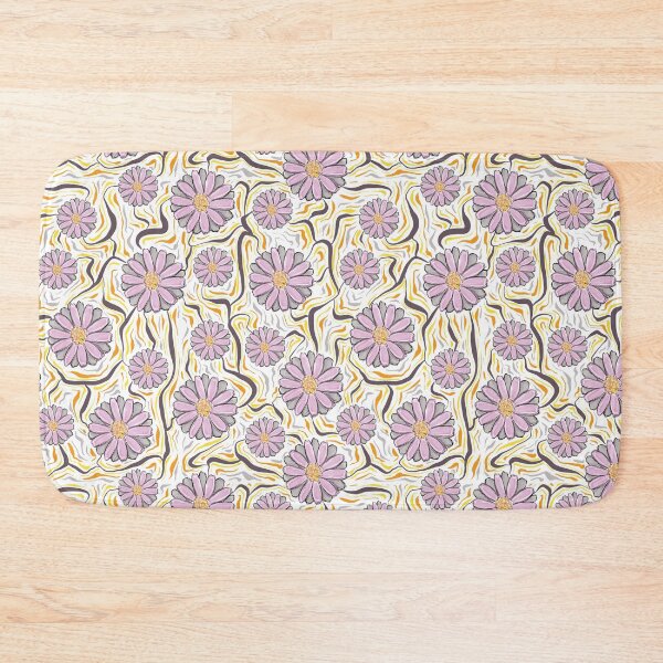Item preview, Lavender daisy pattern designed and sold by nikkaps.
