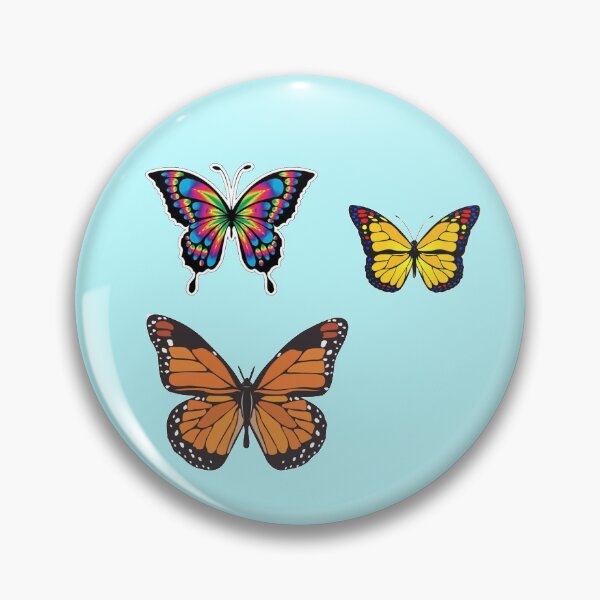 Item preview, Papillon Butterfly tattoo butterfly drawing butterfly effect stickers designed and sold by RIAD16.