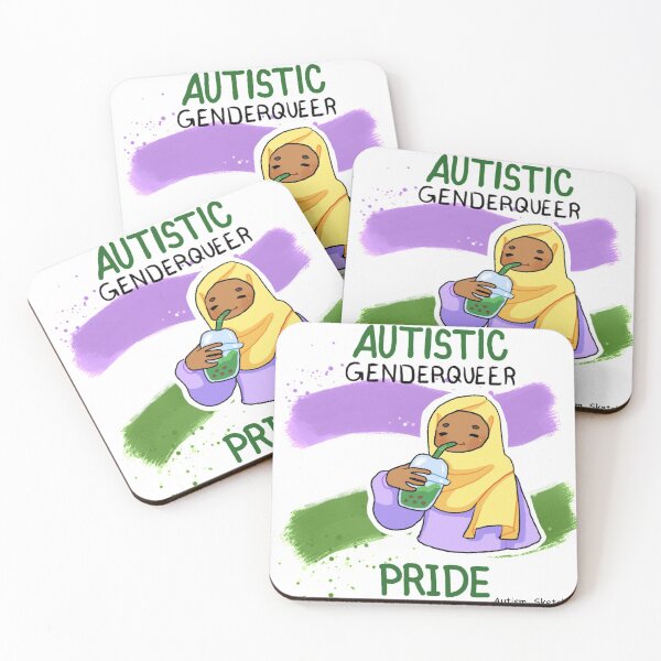 Artikelvorschau, Autistic Genderqueer Pride entworfen und verkauft von AnoukVitte.