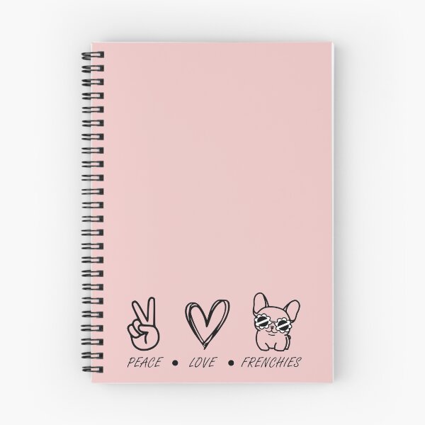 Item preview, Peace, Love and Frenchies designed and sold by FrenchiJunction.