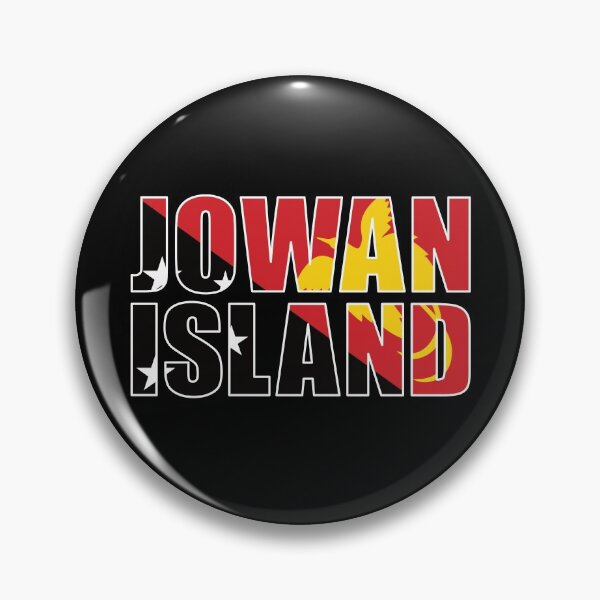 Item preview, Jowan Island with Papua New Guinea Flag designed and sold by PNG-pikinini.