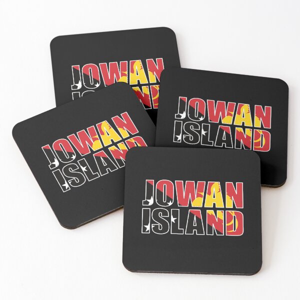 Item preview, Jowan Island with Papua New Guinea Flag designed and sold by PNG-pikinini.