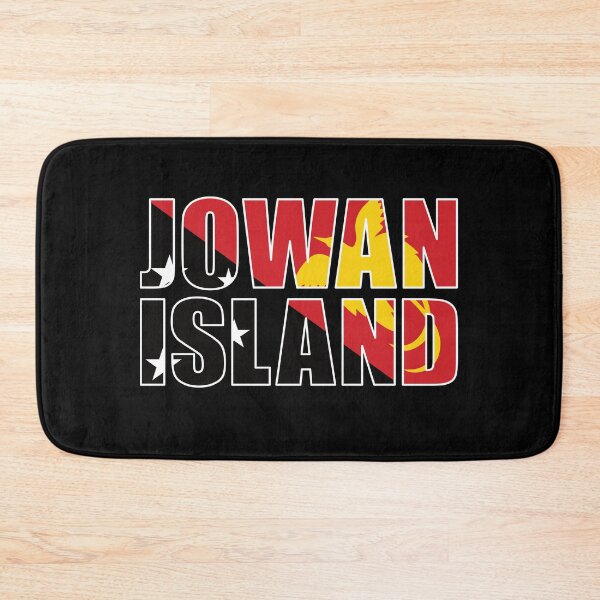 Item preview, Jowan Island with Papua New Guinea Flag designed and sold by PNG-pikinini.