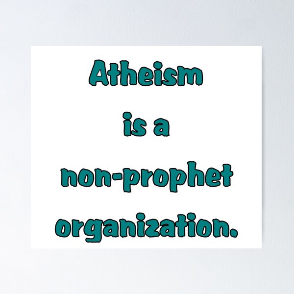 Item preview, Atheism designed and sold by kristalcurt.