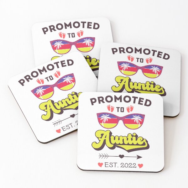 Item preview, Promoted to Auntie Baby Announcement 2022 New Aunt To Be  designed and sold by 74ninetees.