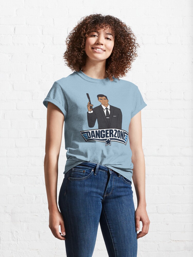 Discover Archer - Danger Zone - Vice Palm 80s Classic T-Shirts