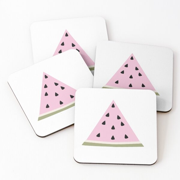 Item preview, watermelon in pink and sage green designed and sold by Northendesigns.