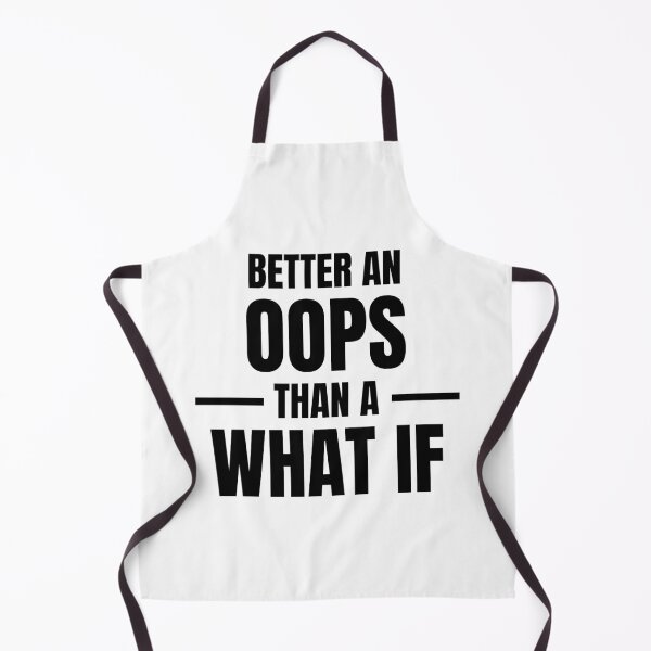 Item preview, Better an oops than a what if designed and sold by Anna  Huijgen.