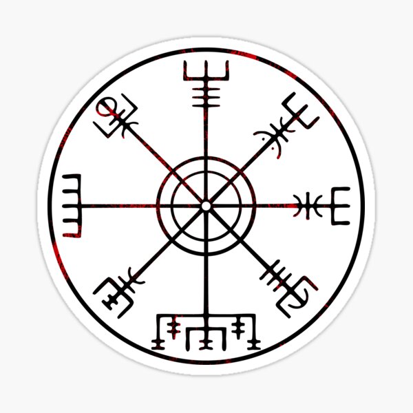 Vegvisir Pegatina