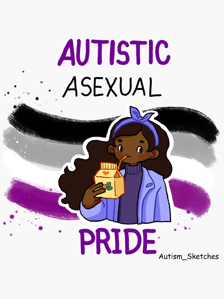 "Autistic Asexuality Pride" Sticker for Sale by AnoukVitte Redbubble