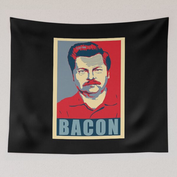 Item preview, Bacon Ron hope swanson designed and sold by ParksRecFunny.