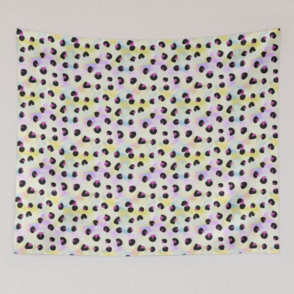 Item preview, Leopard motif colorful designed and sold by sarashzt.